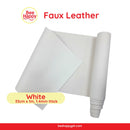 Bee Happy Thick Faux leather 33cm x 1m For Cricut, Silhouette, Sizzix and Brother