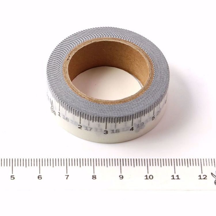 Ruler Washi Tape 15mm x 10m