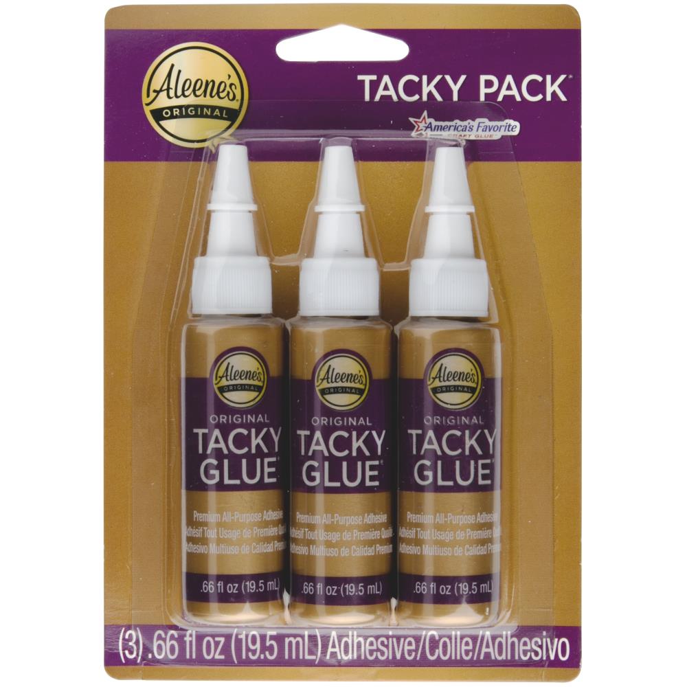 Aleene's Try Me Size Original Tacky Pack .66oz 3/Pkg