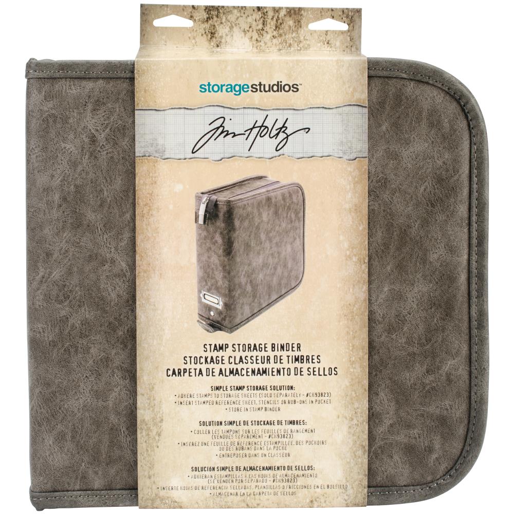 Tim Holtz Storage Studios Stamp Storage Binder