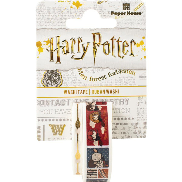 Paper House Harry Potter(TM) - Chibi Scenes Washi Tape 2/Pkg
