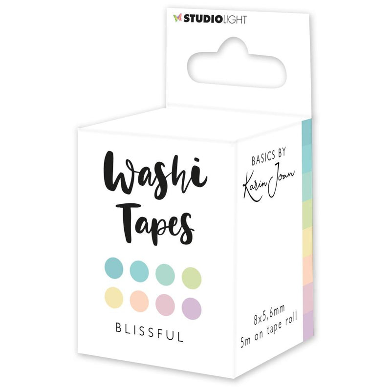Studio Light Nr. 5, Blissful Pastels Washi Tape By Karin Joan