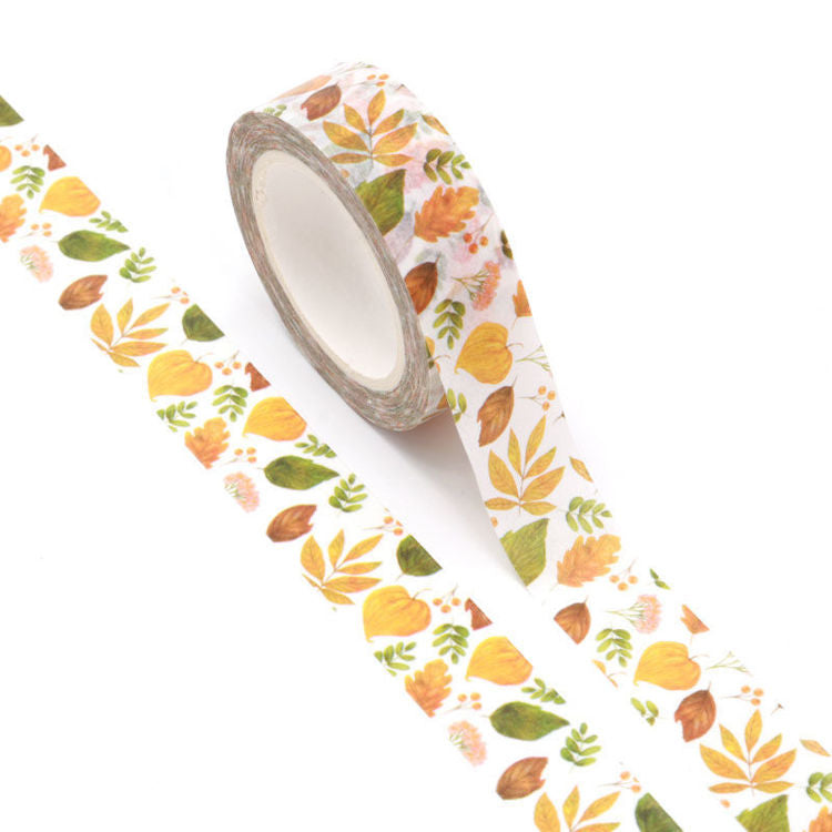 Autumn Leaves Washi Tape 15mm x 10m