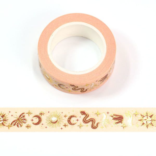 Foil Tarot Elements Washi Tape 15mm x 10m