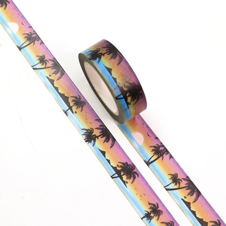 Seaside Sunset Scenery Washi Tape 15mm x 10m