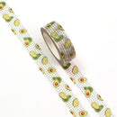 Cute Avocados Washi Tape 15mm x 10m