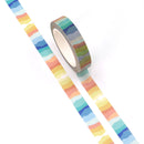 Chromatic Stripe Washi Tape 10mm x 10m