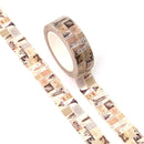 Vintage Stamp Washi Tape 15mm x 10m