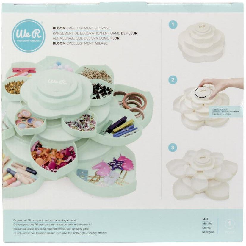 We R Bloom Embellishment Storage / Desk Organizer