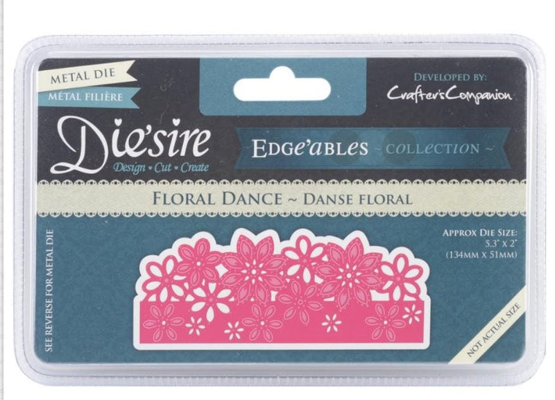 Floral Dance Die'sire Edge'ables Cutting & Embossing Die