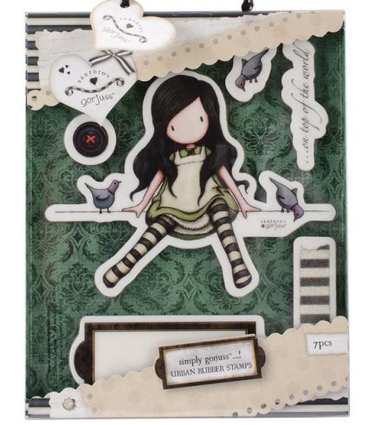 Gorjuss On Top of the World Simply Stamps