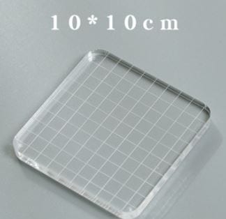 Unbranded Acrylic Blocks for Stamping