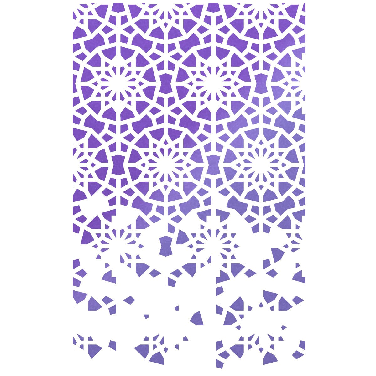 Ciao Bella Twelve Points Stencil Art Texture Stencil 5