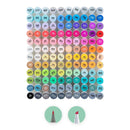 Ohuhu 120 Basic Colors Dual Tips Alcohol Art Markers Y30-80404-69, Y30-80400-32, Y30-80401-85