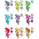 Ohuhu 120 Basic Colors Dual Tips Alcohol Art Markers Y30-80404-69, Y30-80400-32, Y30-80401-85