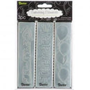 Darice Embossing Folder Birthday 3 Pack