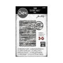 Sizzix 3-D Texture Fades Embossing Folder - Mini Lumber by Tim Holtz