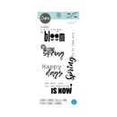 Sizzix Clear Stamps Set 5PK - Spring Sentiments by Lisa Jones