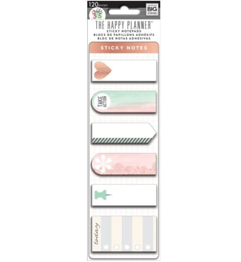Sticky Notes - Rose Gold Vertical
