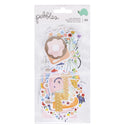 Pebbles Kid at Heart Icon Ephemera with Iridescent Foi