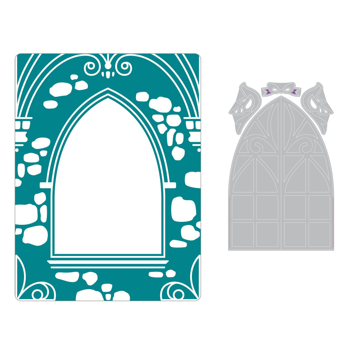Sizzix Impresslits Embossing Folder - Wedding Window