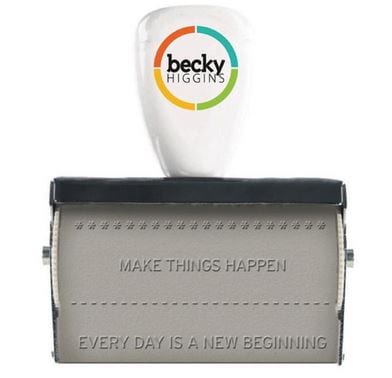 Project Life Roller Phrase Stamp