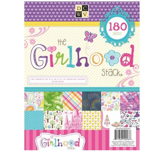 DCWV Girlhood Stack Paper Pad 8.5