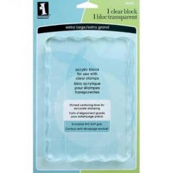 Inkadinkado Acrylic Block - Large