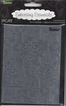 Darice Crosses Embossing Folder