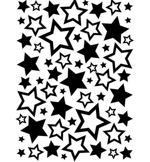 Darice Embossing Folder Stars