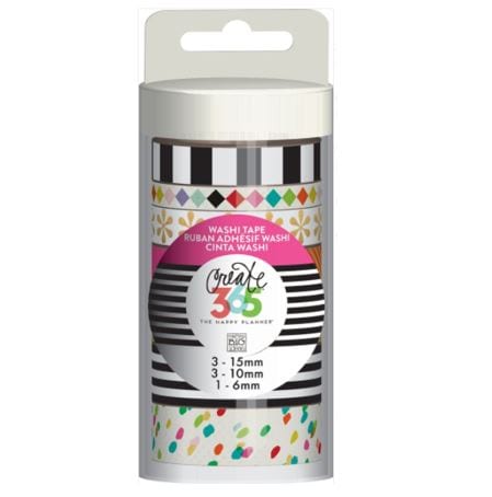 Me And My Big Ideas Bright - Washi Tape Set Create 365