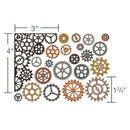 Sizzix Gearhead Thinlits Die by Tim Holtz 22Pk