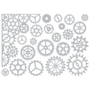 Sizzix Gearhead Thinlits Die by Tim Holtz 22Pk