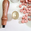 Exact Shape and 3D Wax Seal Stamps - Option 4 (1 Wax Seal Copper Head with Handle Only)