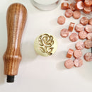 Exact Shape and 3D Wax Seal Stamps - Option 1 (1 Wax Seal Copper Head with Handle Only)