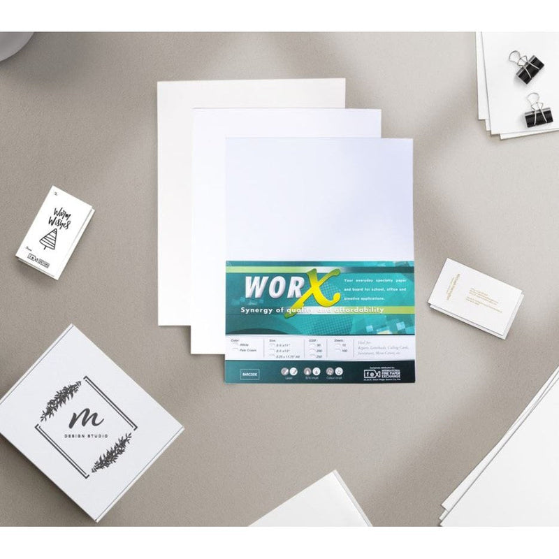 Worx Specialty Paper 90gsm/200gsm (10 Sheets)