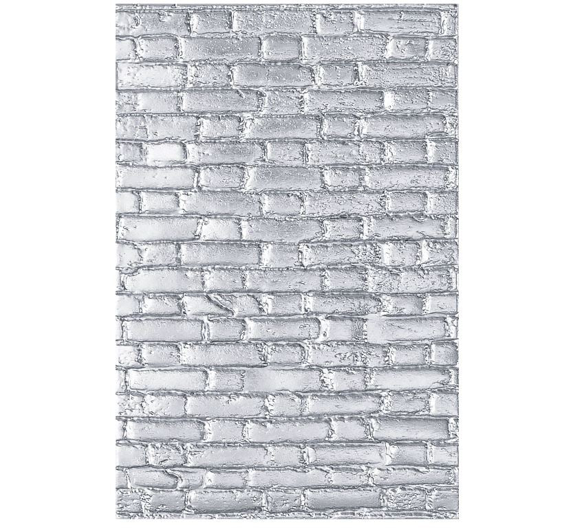 Sizzix Brickwork 3-D Textured Impressions Embossing Folder Tim Holtz