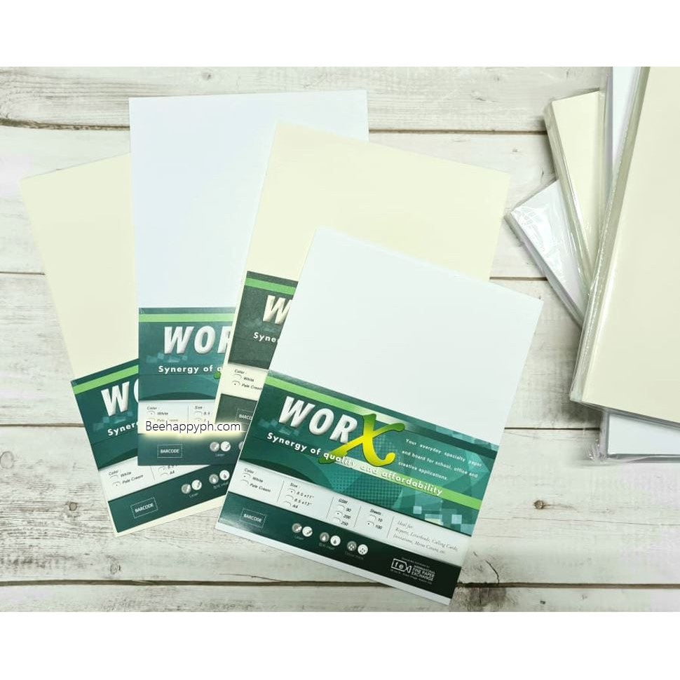 Worx Specialty Paper 90gsm/200gsm (100 Sheets)