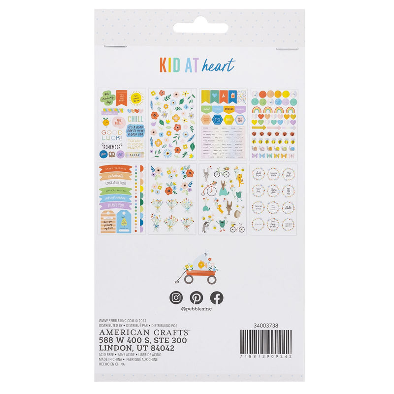 Pebbles Kid at Heart Sticker Book with Iridescent Foil