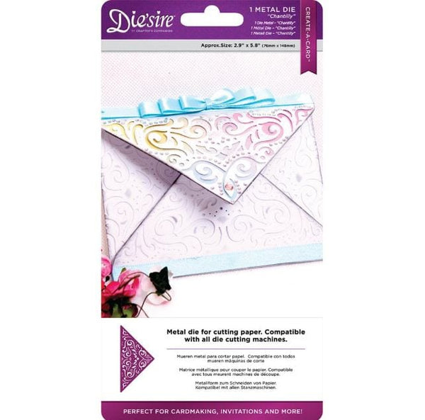 Crafter's Companion Chantilly Die'sire Create-A-Card Cut and Emboss Dies
