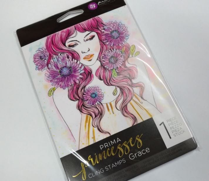 Prima Marketing Grace Prima Princesses Cling Stamp 5
