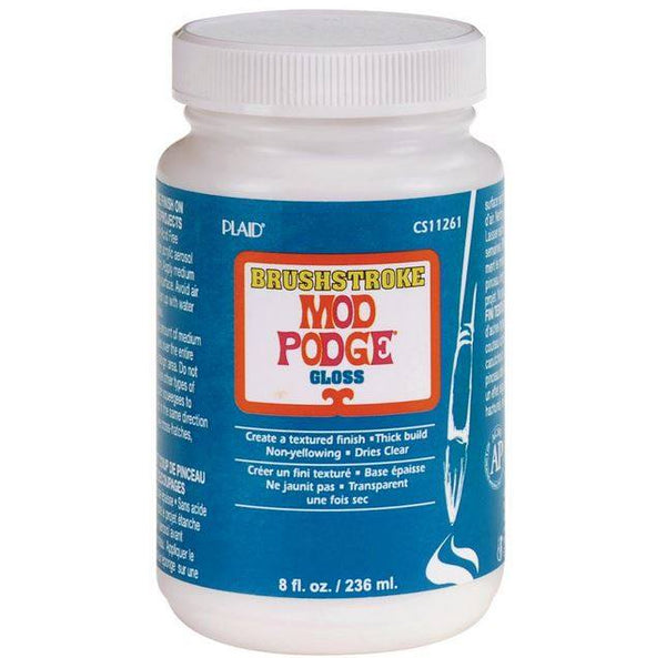 Mod Podge Gloss Brushstroke Finish 8 oz