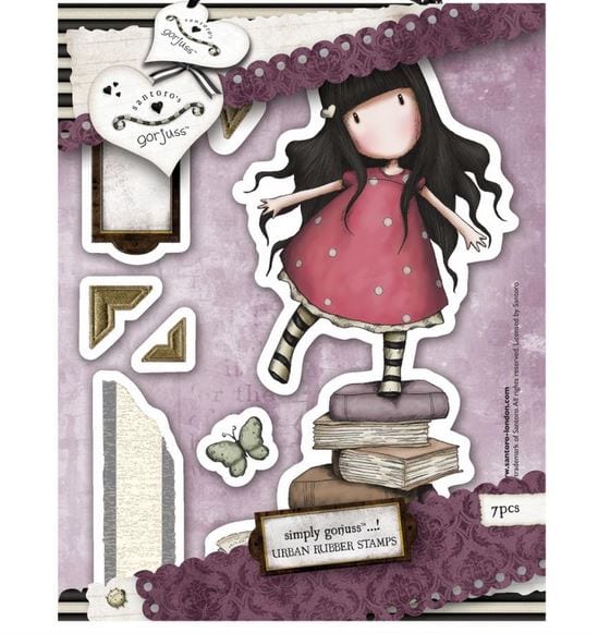Gorjuss New Heights, 7 Images Urban Stamps 127x165mm (5
