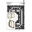 Xcut Ornate Frames Square A5 Die Set 3/Pkg