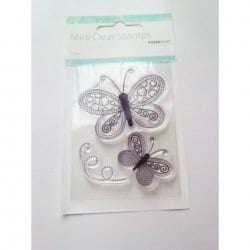 Kaisercraft Clear Stamps Butterflies