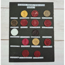 (Options Set 1) Wax Seals Leaves, Trees, Wreaths