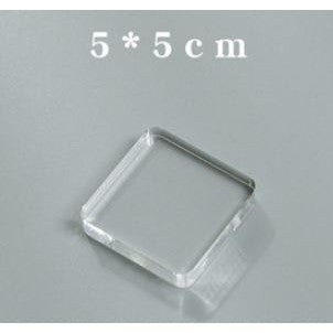 Unbranded Acrylic Blocks for Stamping