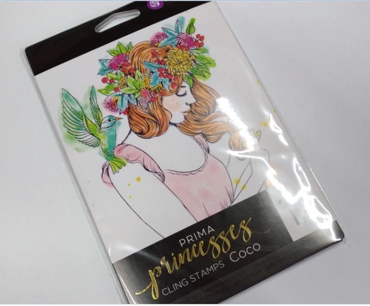 Prima Marketing Coco Prima Princesses Cling Stamp 5