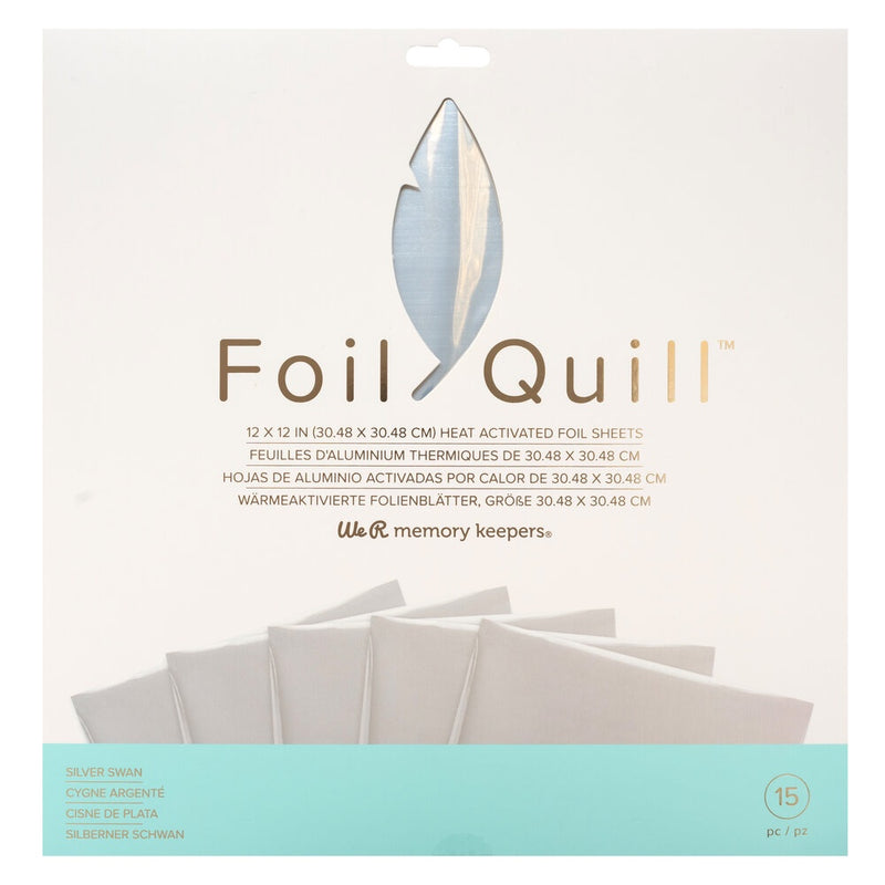 Foil Quill Foil Sheets 12"X12" 15/Pkg