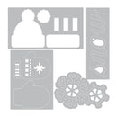 Sizzix Sidekick Side-Order Set - Winter by Tim Holtz